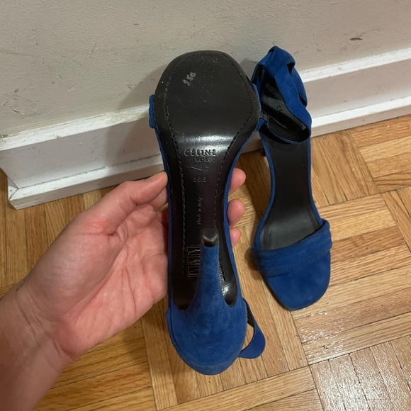 Blue Celine heels - Picture 2 of 3